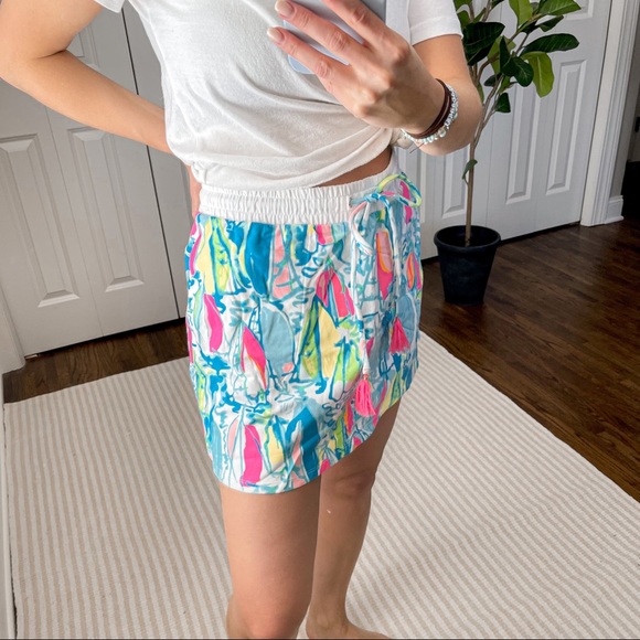 Lilly Pulitzer Zia Skirt in Beach and Bae Multi - Picture 3 of 10